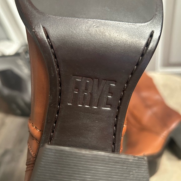 new Frye Women's Jean Tall Pull On Extended Wide Calf Boot FR40672WC CARA Sz 9 - Picture 13 of 16